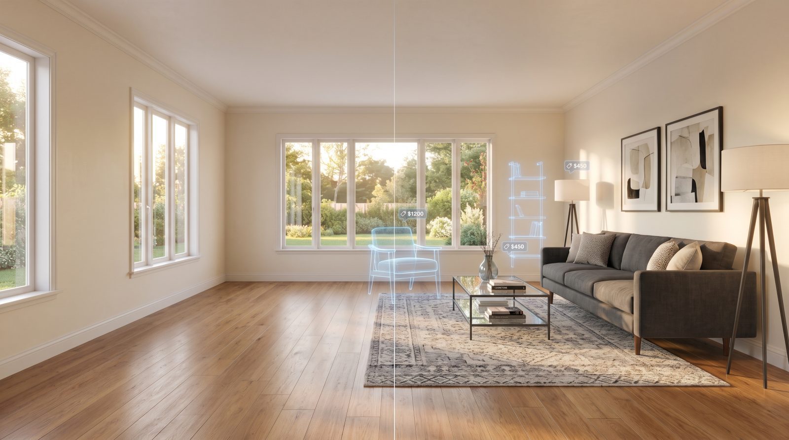 Virtual Staging Cost in 2026: AI vs Photoshop Services vs Physical Staging